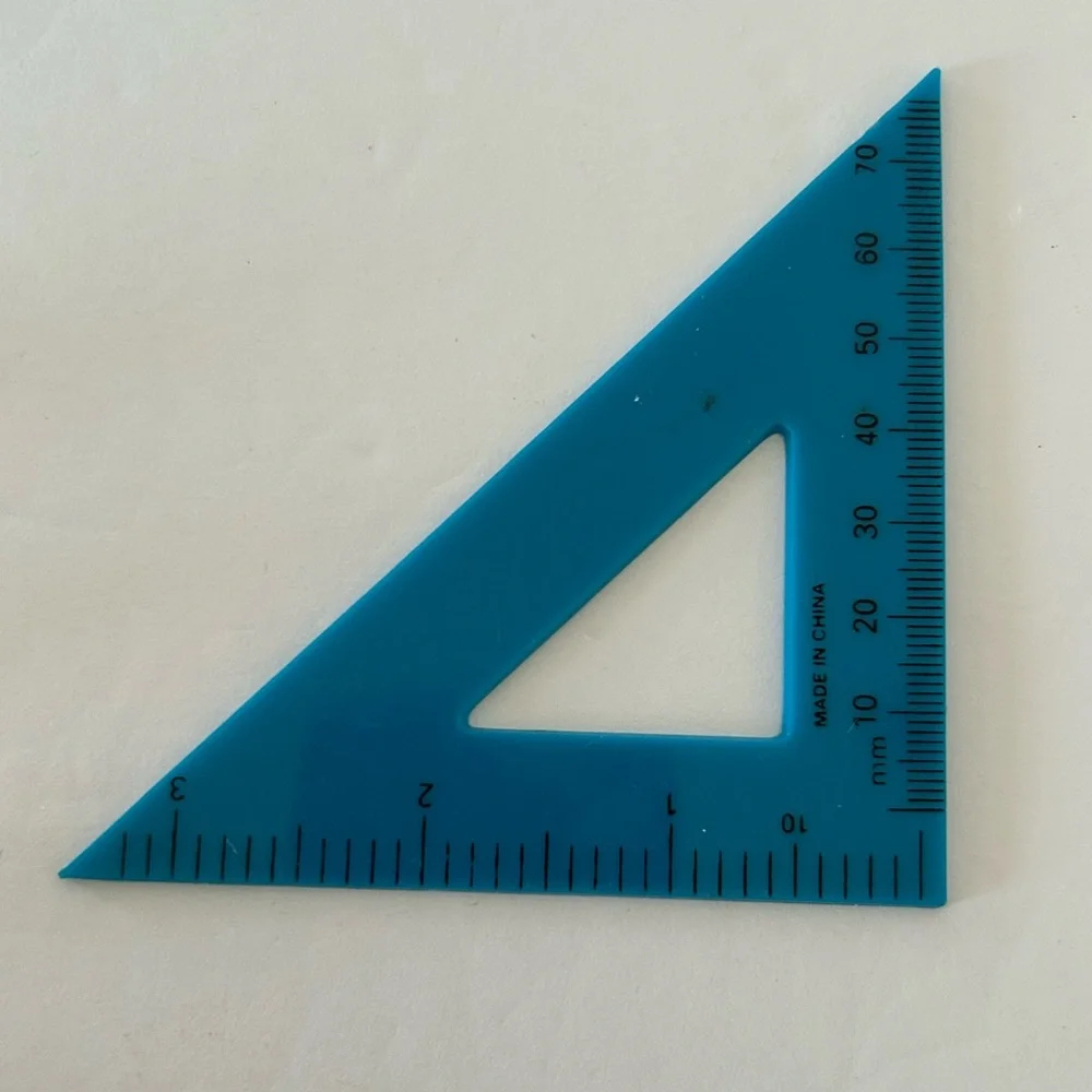 🦋 5/$25 - Miscellaneous School Supplies: Geometry Rulers and VTG Staple Removers